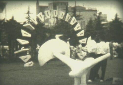 昭和40年代前半　勾当台公園（野外美術品展示会）　宮城県仙台市青葉区